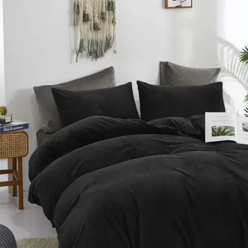 Miniatura 328 de CLOTHKNOW - Juego de edredón verde militar tamaño completo de 3 piezas, juego de ropa de cama verde oscuro, edredón suave con 2 fundas de almohada