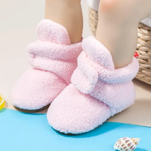 Miniatura 101 de Sawimlgy - Botines de algodón antideslizantes para recién nacido, con agarre, para cuna o para el invierno