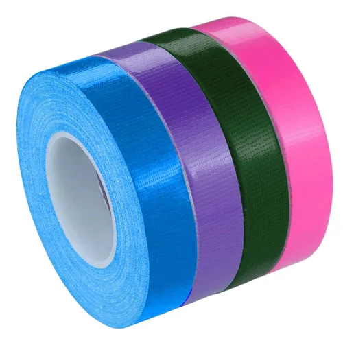 Miniatura 8 de 3 rollos de cinta adhesiva de color, tubería de agua multiusos impermeable, codificación de colores, cinta multifuncional para manualidades y arte