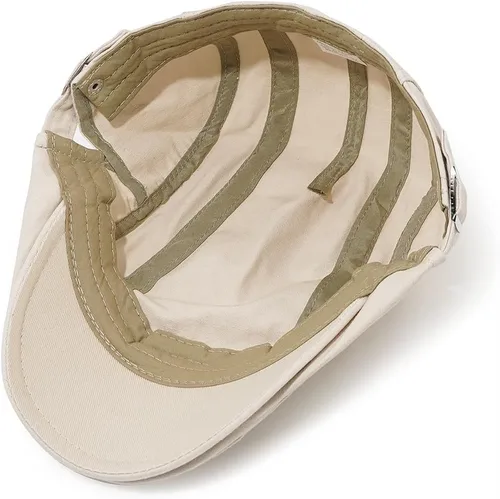 Miniatura 5 de Newsboy Sombreros para hombre, gorra plana de algodón, ajustable, transpirable, irlandés, hiedra, sombrero de caza