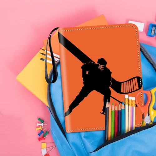 Miniatura 5 de Carpeta de tarjetas de hockey, carpeta de tarjetas coleccionables de hockey de 9 bolsillos con 900 fundas para tarjetas, funda de álbum de tarjetas