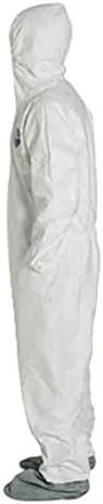Miniatura 7 de DuPont Tyvek 400 TY122S Buzo de seguridad desechable, con protector de botas, XL, paquete de 25