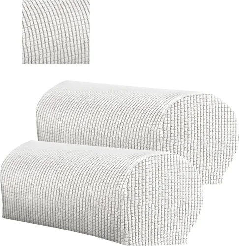 Miniatura 18 de 2 fundas de poliéster para reposabrazos de sofá, funda para sillón, fundas antipolvo, protector de muebles suave y cómodo para sofá, silla reclinable