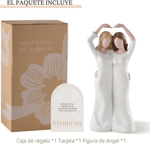 Miniatura 7 de Storieme Regalos para mejores amigas, mujeres: hermana del alma, amistad, mejor amiga, regalo de cumpleaños, regalo único para hermanas de hermana