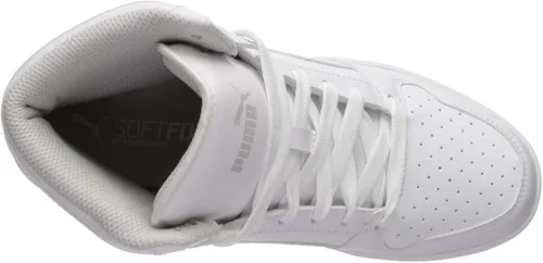 Miniatura 5 de PUMA Tenis unisex Rebound Layup para niños, NegroBlancoRojo