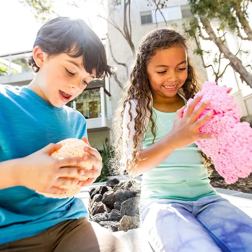 Miniatura 4 de Educational Insights Playfoam Classic & Glow in the Dark Jumbo Pod, juego de 12, juguete sensorial, relleno de cesta de Pascua para niños y niñas, a