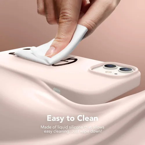 Miniatura 354 de GONEZ Funda de silicona para iPhone 15 Pro Max, compatible con Magsafe, protector de cámara + protector de pantalla, forro de microfibra suave