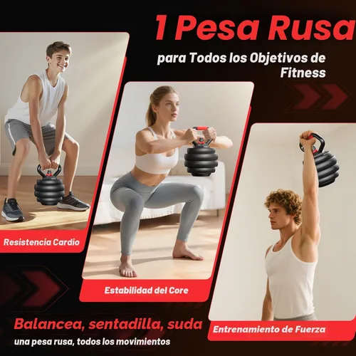 Miniatura 5 de FITPLAM Juego de mancuernas ajustables, 20/35/45/55/70/90 libras, juego de pesas libres con tuerca mejorada, juego de pesas 5 en 1 utilizado como