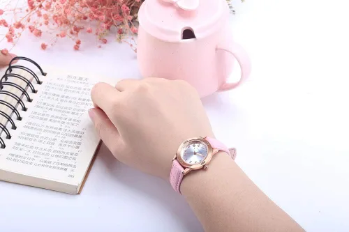 Miniatura 2 de TUOTISI Girls Watches Ladies Watch for Gift Students Watches for Girls Ages 11-15 Simple Japanese Movement Casual Leather Band Watches for Ladies
