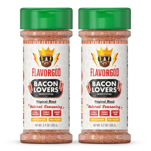 Miniatura 12 de Mezcla de Condimentos con Sabor a Queso de FlavorGod - Mezcla de Especias Premium Totalmente Natural y Saludable para Pollo, Verduras, Ensalada