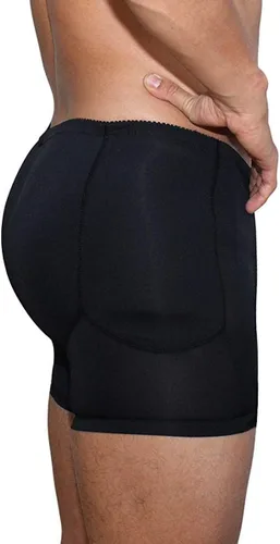 Miniatura 4 de Ropa interior acolchada para hombre con refuerzo de glúteos, hip-up, ropa interior para adelgazar