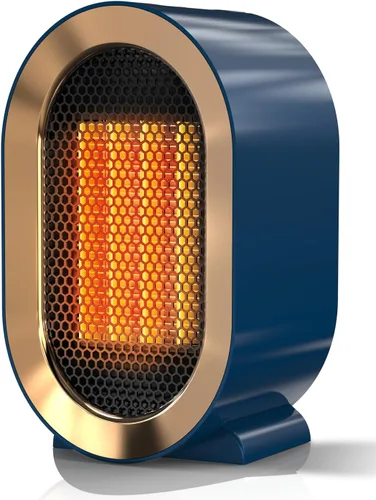 Calentador Eléctrico de Espacio QQT, Calentadores de Espacio Portátiles de Alta Eficiencia Energética para Uso en Interiores, Ventilador Calentador