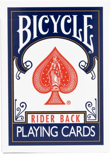 Miniatura 2 de Juego de cartas estándar con jinete en la parte posterior Bicycle, multi-colored, Estándar