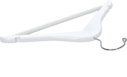 Miniatura 7 de Perchas de madera de calidad para niños de 12 pulgadas, paquete de 20 perchas para bebés, perchas para niños con barra para pantalones, muescas