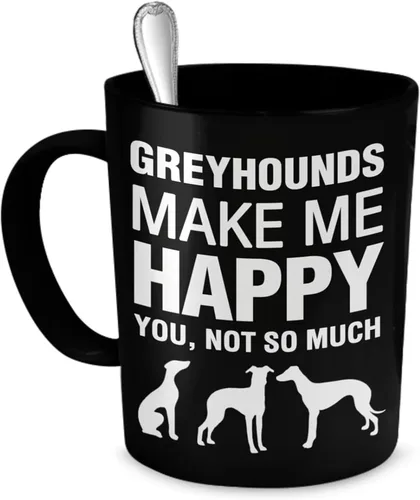 Miniatura 8 de DogsMakeMeHappy Taza Basset Hound – Basset Hounds Make Me Happy – Taza de café Basset Hound – Regalos de Basset Hound