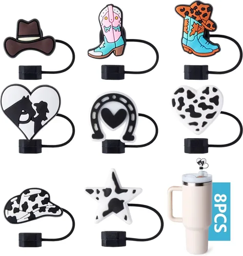 Miniatura 8 de 8 fundas para ratones Stanley Cup, tapa de 0.4 pulgadas de diámetro, compatible con Stanley 20 30 y 40 0z Cup, tapas a prueba de polvo para botella