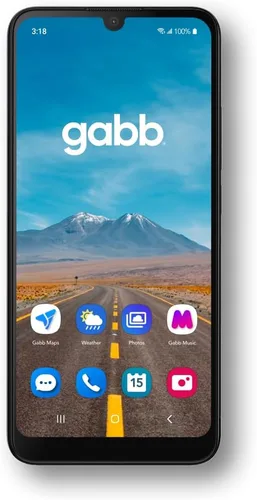 Gabb Phone 4 - Teléfono para niños, rastreador GPS, sin Internet, negro | Phone for kids ages 8-12, parental controls, no social media, no internet