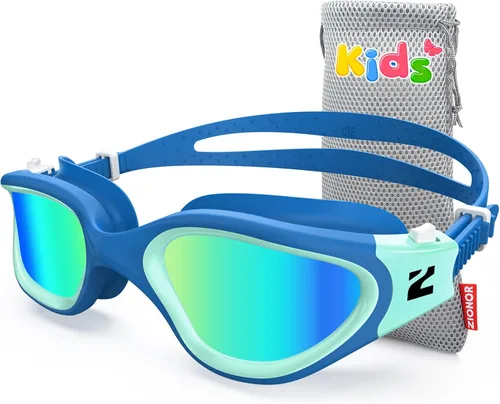 Miniatura 16 de ZIONOR Gafas de Natación para Niños, G1MINI SE Gafas de Natación Antivaho para Niño Niña 6-14 A3 (Lente azul transparente - Allclear)