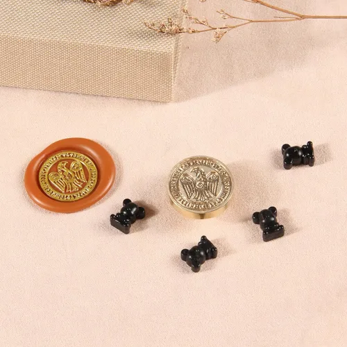 Miniatura 6 de Odin's Raven Viking Rune Vegvisir - Sello de cera de sellado de runas vikingas para sellado de cartas, embalaje de invitación de boda personalizado