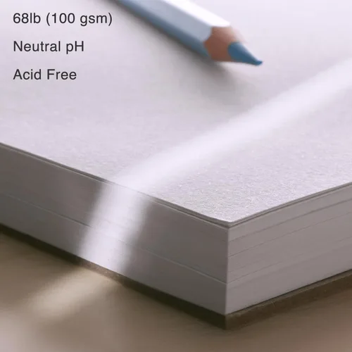 Miniatura 4 de ARTISTIC EYE Juego de cuadernos de bocetos prémium de 9 x 12, 100 hojas, encuadernado en espiral, 68 libras (3.53 oz/m²), papel de dibujo sin