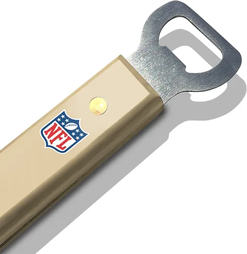 Miniatura 4 de YouTheFan NFL Sportula (espátula) de acero inoxidable de 18 pulgadas con abrebotellas