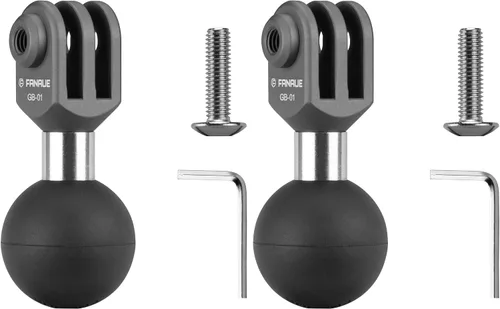 Miniatura 7 de FANAUE GB-01 Cámara de Acción Universal Adaptador de Bola Interfaz 1" Ensamblaje de Bola, Compatible con GOPRO Hero 9/10/11 y otras marcas