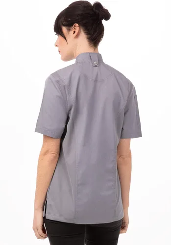 Miniatura 2 de Chef Works Abrigo de chef Springfield para mujer