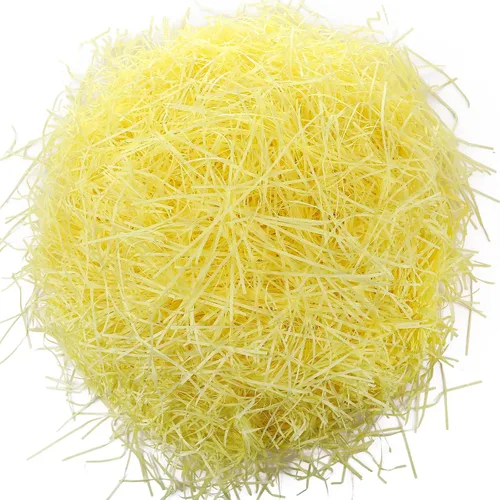 Miniatura 14 de Zonon Cesta de pasto de Pascua de 17 onzas, trituradores de papel de rafia, relleno de papel de rafia, para embalaje de regalo, caza de huevos