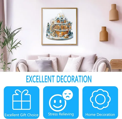 Miniatura 6 de Rompecabezas de madera para adultos, taller de oso de peluche, rompecabezas de madera para adultos, rompecabezas de madera de forma única, regalos