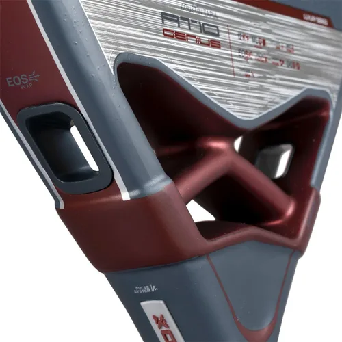 Miniatura 7 de Pala de pádel AT10 Genius 12K de Agustin Tapia 2025 Luxury Series Teardrop Pala Padel EOS Flap Aerodinámica y tecnología de agarre personalizado