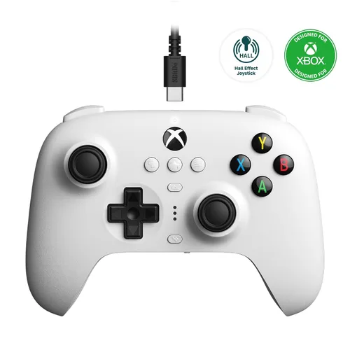 Miniatura 5 de 8BitDo Ultimate Wired Controller for Xbox, Hall Effect Joysticks and Hall Triggers, Compatible with Xbox Series X S, Xbox One, Windows 10 & Windows