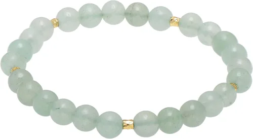 Miniatura 5 de Paialco Pulsera elástica de cuentas naturales o creadas de 0.236 in, pequeña para niñas y mujeres, 6.5 pulgadas