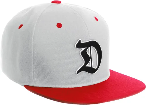 Miniatura 1514 de Daxton Gorra clásica con visera de billete plano con letras del alfabeto inglés antiguo de la A a la Z