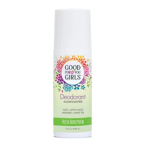 Good for You Girls - Desodorante libre de aluminio, natural y vegano para niños, preadolescentes, adolescentes, protección segura y efectiva contra