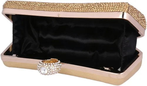 Miniatura 4 de Adoptfade Bolso de noche con cuentas para mujer de lujo fiesta de fiesta de baile