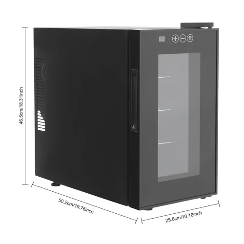 Miniatura 2 de Incubadora de reptiles de 55 W, incubadora de laboratorio científico moderna de 110 V, incubadora digital de refrigeración y calefacción, incubadora