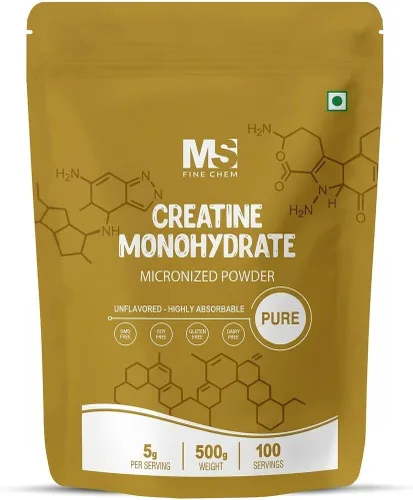 Monohidrato de creatina instantánea en polvo, 500 gramos (1.1 lb), 5000 mg por servicio, creatina en polvo micronizada, sin sabor, puro, sin