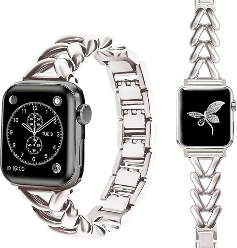 Correa compatible con Apple Watch Band de 1.654 pulgadas, 1.732 pulgadas, 1.772 pulgadas, 1.772 pulgadas, iWatch Series SE 10 9 8 7 6 5 4 3 (1