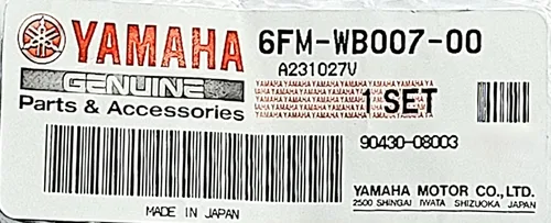 Miniatura 4 de 3X para Yamaha OEM Junta de drenaje de aceite de unidad inferior de motor fuera de borda 90430-08020-00 90430-08003