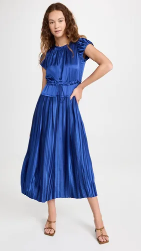 Miniatura 5 de Rebecca Taylor Vestido de manga plisada para mujer