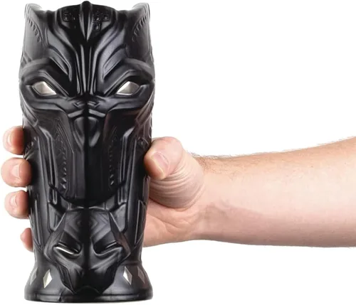 Miniatura 5 de Marvel Heroes Black Panther PX Taza Tiki de 32 onzas