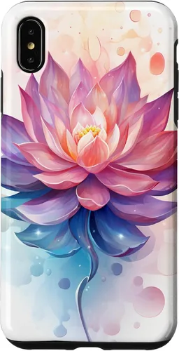 Miniatura 11 de Funda para iPhone 14 Pro Max Lotus Flower Symbol of Beauty and Spirituality Illustration Case