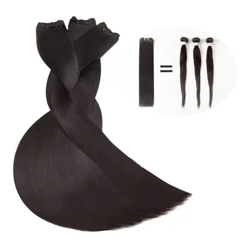 Miniatura 15 de TRIIPPY Paquetes de Cabello Humano Lacio, 100% Cabello Camboyano Crudo Tejido para Coser 3 Paquetes, Triple la Vida Útil Sobre el Paquete de Cabello