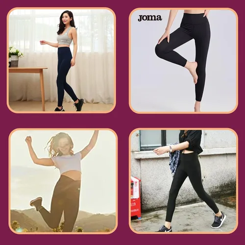 Miniatura 5 de KKP Pantalones de yoga de cintura alta para mujer, control abdominal, ejercicio, correr, yoga