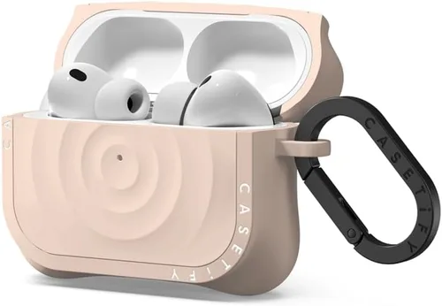 Miniatura 2 de CASETiFY Funda Ripple para Airpods Pro (3ª generación) con anillo - Avena