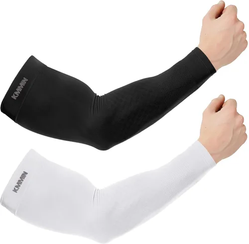 Miniatura 11 de KMMIN - Mangas para brazo con protección de rayos ultravioleta para conducción, ciclismo, golf, baloncesto.