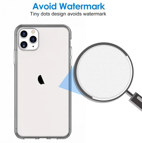 Miniatura 5 de JETech - Funda para iPhone 11 Pro Max (2019), 6.5 pulgadas, cubierta a prueba de golpes, parte trasera transparente anti-rayones