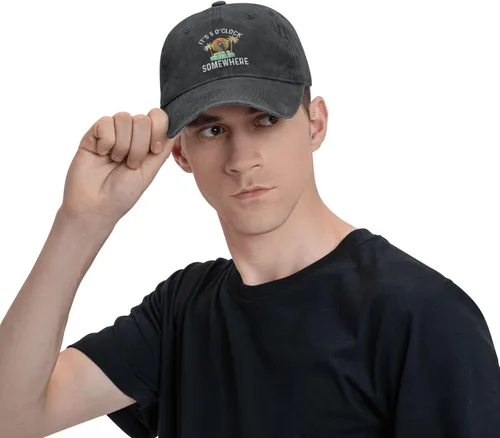 Miniatura 31 de Philysonic 5 Oclock Somewhere Hat It is 5 Oclock Somewhere Hat Gorra de béisbol para mujer, gorra de moda