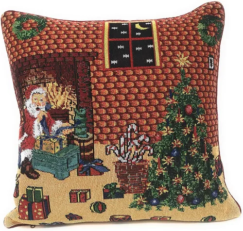 Miniatura 6 de Tache Home Fashion Funda de almohada 16 x 16 Down The Chimney