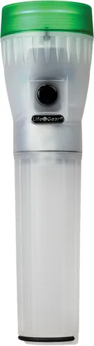 Vida Gear linterna LED 4 en 1 multimodo 30 lúmenes, mango brillante y compartimento de almacenamiento, color azul. Verde